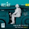 RESKIT RSF32-0082 Driver for MD-3 (A, B, C, T) Mule Deck Tractor (scene 1) (1 pcs) (3D Printed) (1/32)